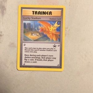 Lucky stadium Pokémon card
